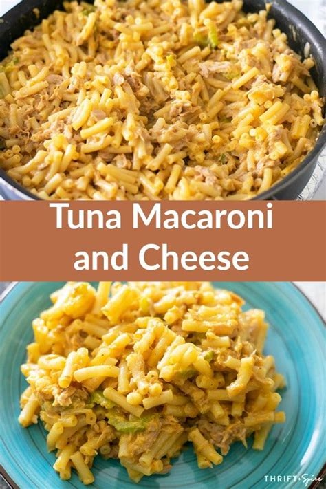 This Easy Tuna Macaroni And Cheese Is Quick And Yummy Its Perfect For