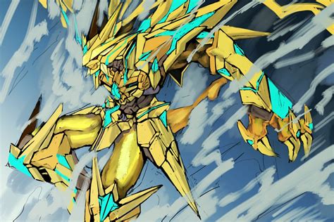 Magnamon X Antibody Digimon Drawn By Sin Seishun Danbooru