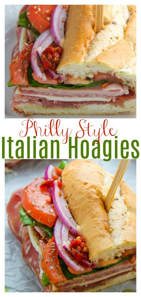 The Best Philly Style Italian Hoagies Baker By Nature