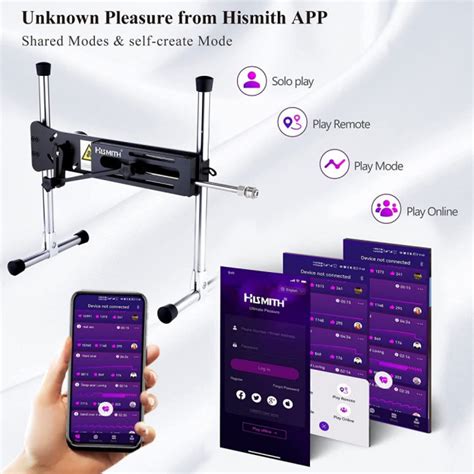 Hismith 40 Sex Machine Hs03 App Modular Design With Kliclok App And Wire Control For Thrusting