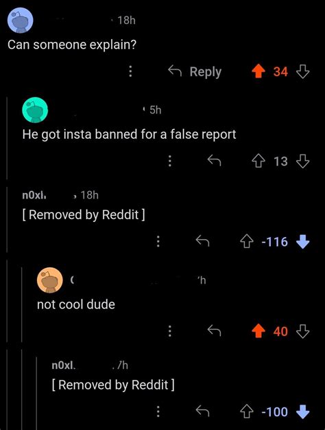 Downvoted For Pretending Comments Were Removed By Reddit Rdownvotedtooblivion