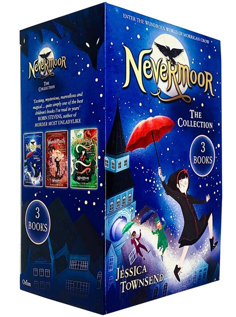 Morrigan Crow Nevermoor Series 3 Books Collection Set By Jessica Townsend