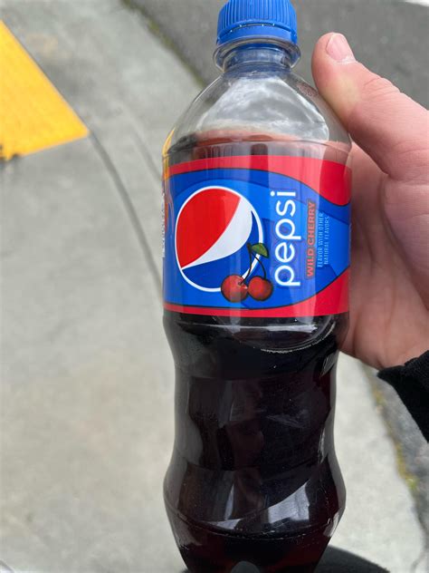 Wild Cherry Pepsi Bottle