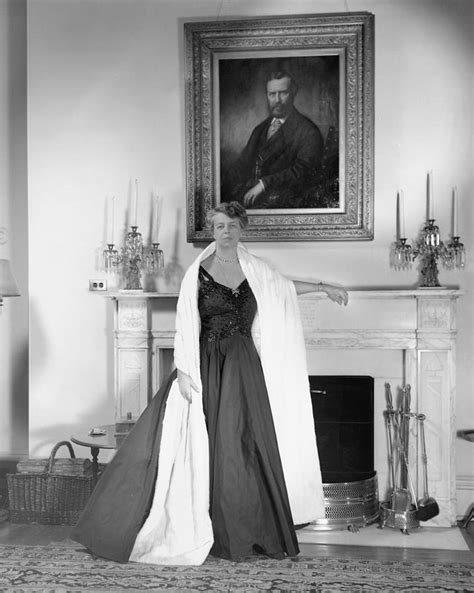 Eleanor Roosevelt In The White House by Bachrach