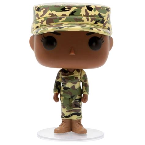 Funko Pop Military Us Air Force Female Airman Combat Uniform Camo