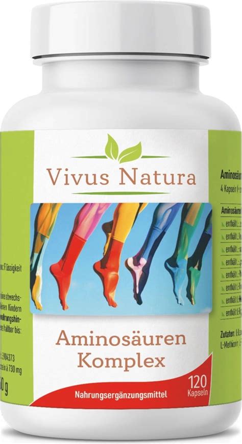 Complejo De Amino Cidos C Psulas Vivus Natura Vitalabo Tienda