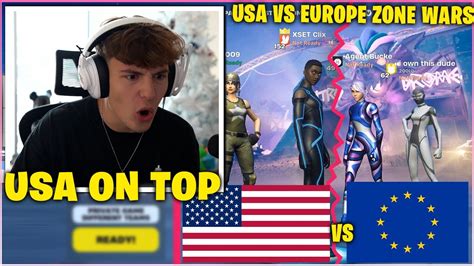 CLIX Hosted A USA Vs EUROPE ZONE WARS Tournament For The First TIME