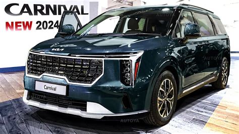 Redesigned Kia Carnival 2024 First Look At Exterior Facelift