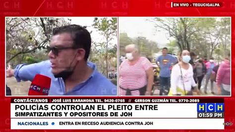 Batalla Campal A Pedradas Se Enfrentan Simpatizantes Y Opositores De