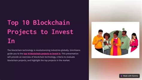 Ppt Top 10 Blockchain Projects To Invest In Powerpoint Presentation