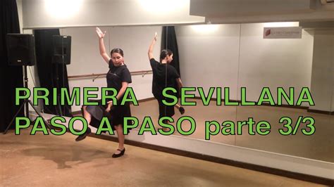 Aprender A Bailar Sevillanas Tutorial Paso A Paso Primera 33 Youtube