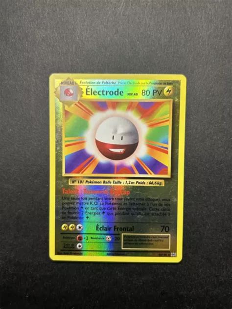 CARTE POKÉMON REVERSE Electrode 40 108 XY12 XY Evolution Français EUR 7