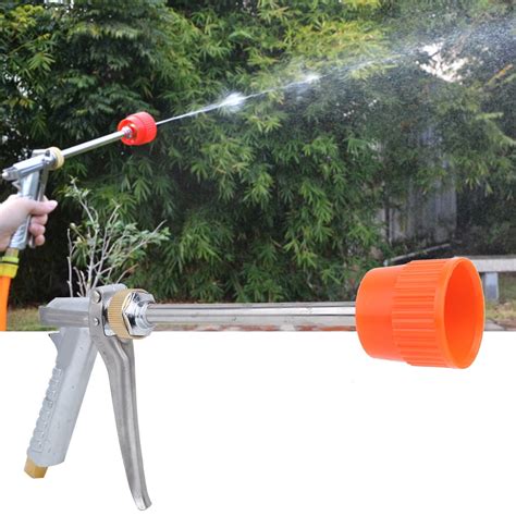 Rdeghly Water Sprayer,G3/8 DN10 High Pressure Car Washing Water Sprayer Nozzle with Long Rod ...