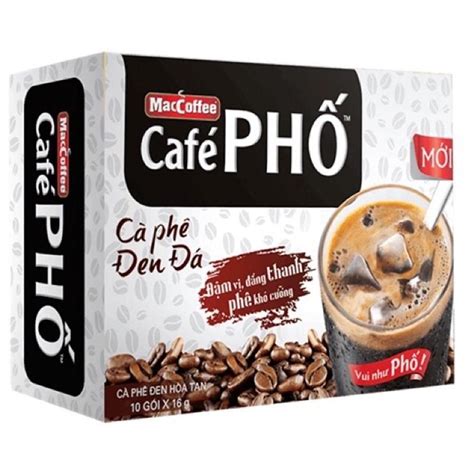 Cà Phê đen đá Maccoffee Café Phố Café Phố 160g Tiki