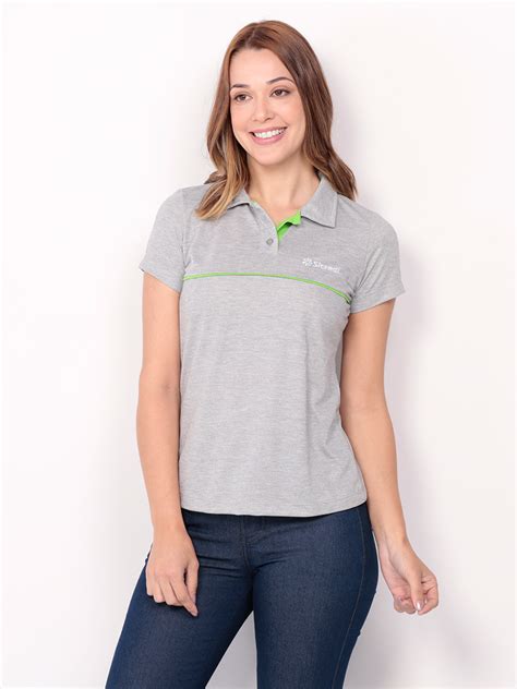 Camisa Gola Polo Feminina Alternativa Uniformes