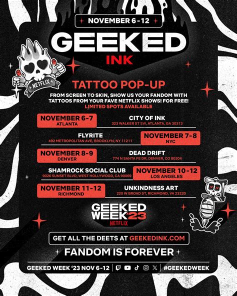 Action Figure Insider NETFLIXS GEEKED WEEK 23 REVEALS GEEKED INK