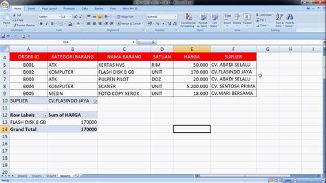 Brilliant microsoft excel 2007 pivot tables - effectpowen