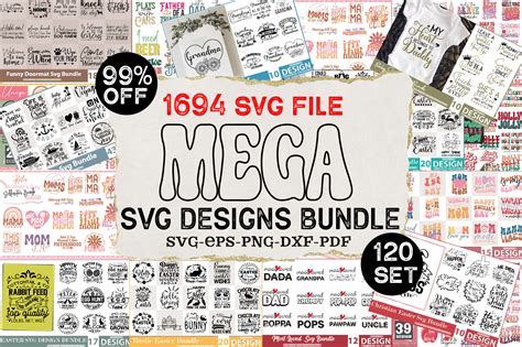 Big Svg Bundle 1694 Svg File Graphic By Mockupstation · Creative Fabrica