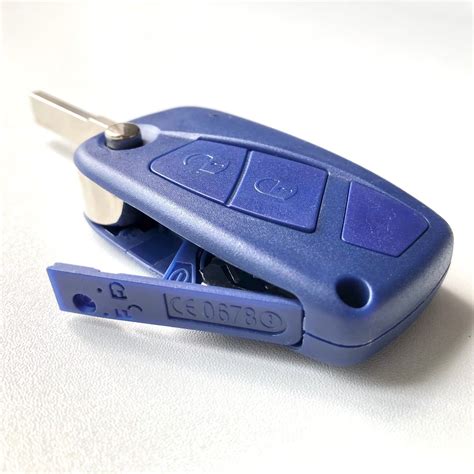 Flip Remote Key Shell Button For Fiat Punto Ducato Stilo Panda