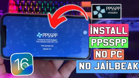 How To Install PPSSPP On IOS 16 No Jailbreak No Computer YouTube