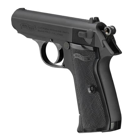 Walther PPK s CO2 Luftpistole Kal 4 5mm BB Blowback schwarz günstig