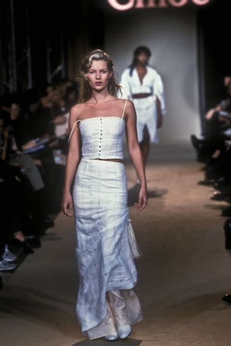 Chloé Spring 1998 RTW Runway fashion couture Couture fashion 90s