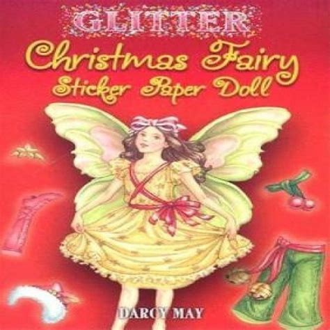 Children's Books | Glitter Christmas Fairy Sticker Paper Doll Book
