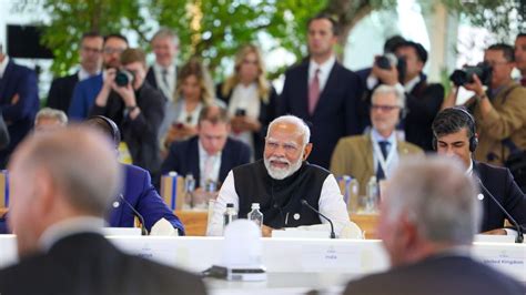 G7 Summit Ai Energy And Africa Dominate Pm Modi S Address At Outreach Session