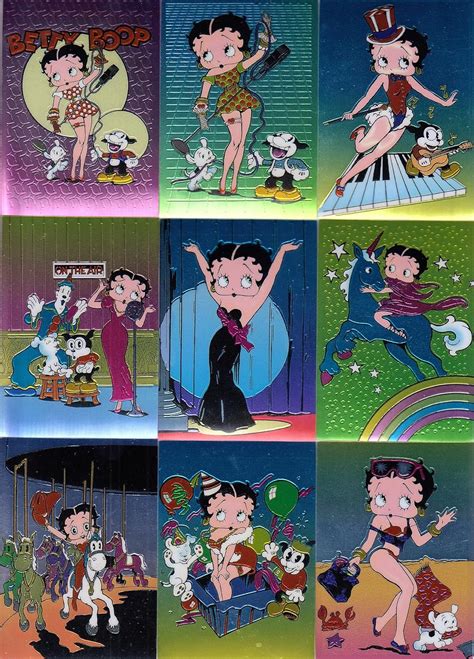 Betty Boop Chromium Series Krome Productions Complete Base Card