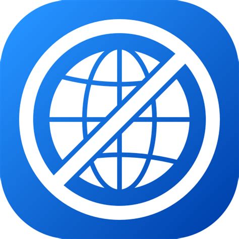 No Internet Generic Gradient Fill Icon