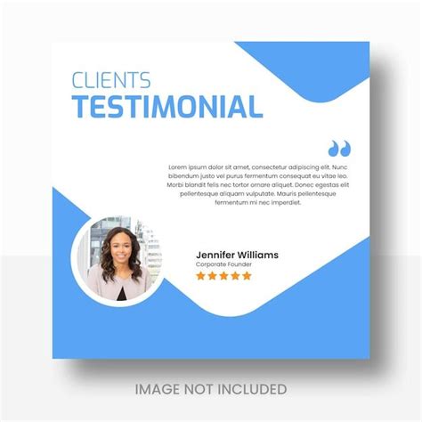 Premium Vector Clients Testimonial Or Customer Feedback Review Social