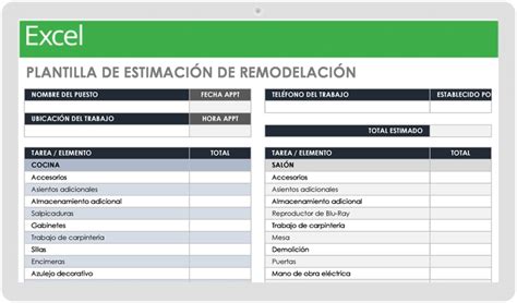 Plantillas De Estimación De Construcción Gratuitas Smartsheet