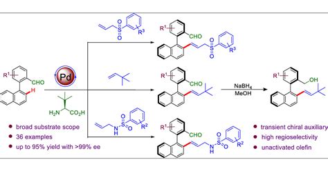 Chiral Transient Ligand Enabled Enantioselective Synthesis Of