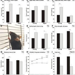 Mim Ko Mice Exhibit Altered Behavior In Various Tests A C Mim Ko