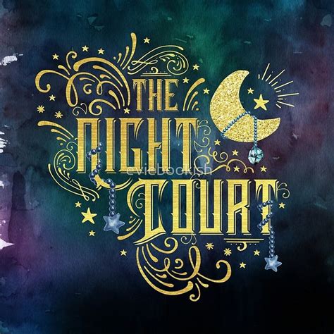 'The Night Court' Photographic Print by eviebookish | A court of mist ...