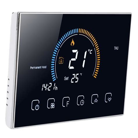 HURRISE Thermostat programmable à écran tactile Thermostat Intelligent