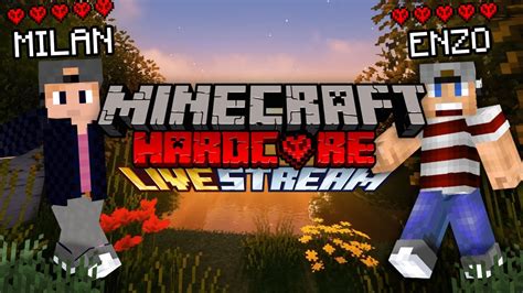 🔴 Milan And Enzo Spelen Minecraft Hardcore 🔴 Live Deel 3 Youtube