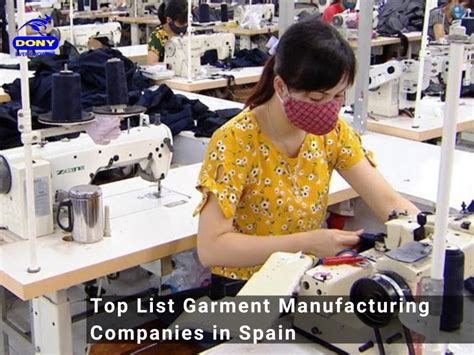 Top Garment Manufacturing Companies In Spain