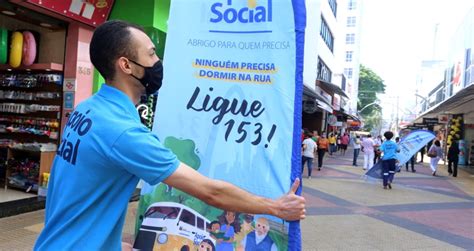 Campanha Contra Esmolas No Calçadão Prefeitura De São José Dos Campos