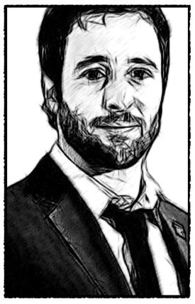 A Digital Doodle Art Work Of Alex O Loughlin By Dan Newburn Doodle Art