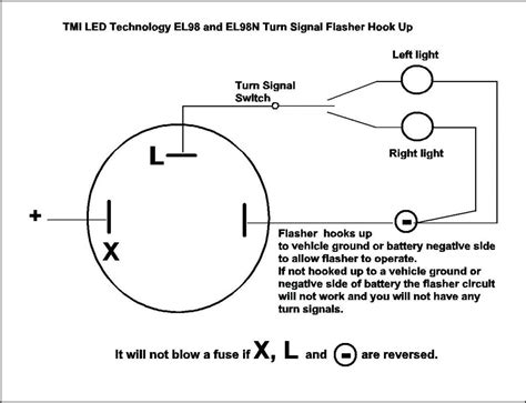 Wiring Diagram For Turn Signal Flasher