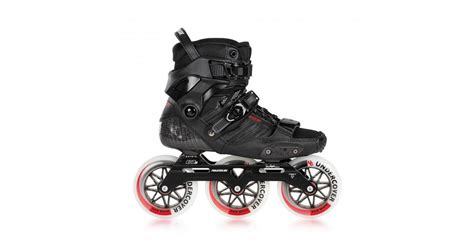 Powerslide Hardcore EVO PRO 110 Black Red Inline Skates