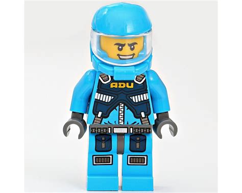 Lego Set Fig 001343 Adu Trooper Big Smile Confused With Jetpack