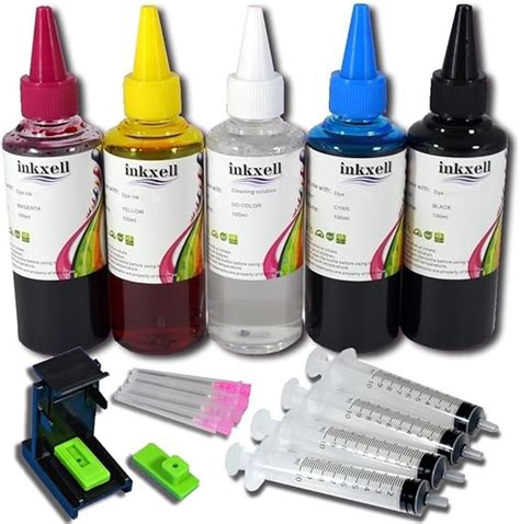 Kit Recharge D Encre Pour Hp Officejet Pro Plus Cartouches