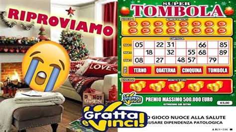 Riproviamo Il Super Tombola Gratta Vinci Grattiamo Insieme Youtube