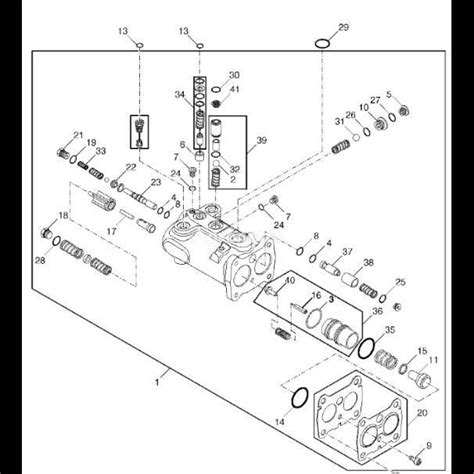 Valvola pneumatica Zawór sterujący RE270188 per trattore gommato John