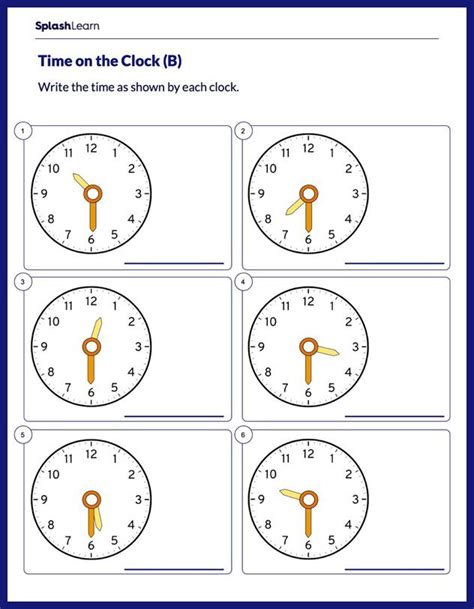 Reading An Analog Clock 5 Minute Increments Worksheet For 48 Off