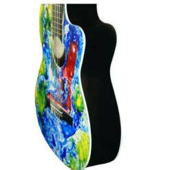 Guitarra Acústica Pintada a Mano Musicales Bucaramanga Tienda online