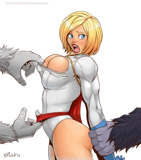 Powergirl Vs Gorillas By Flick Hentai Foundry