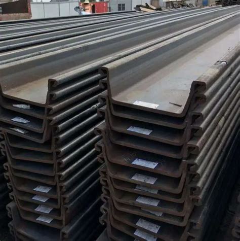 Panels Steel Piling Prices Vinyl Sheet Pile 400X100X10mm Type 2 Hot